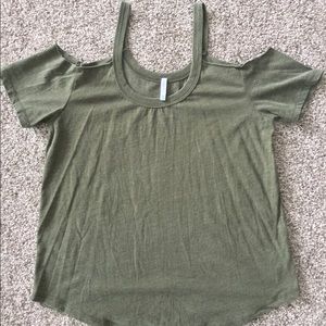Z Supply cold shoulder top
